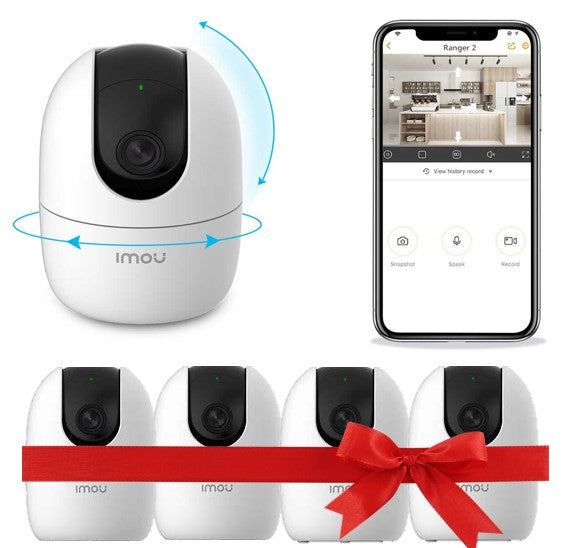 4 WIFI Cameras